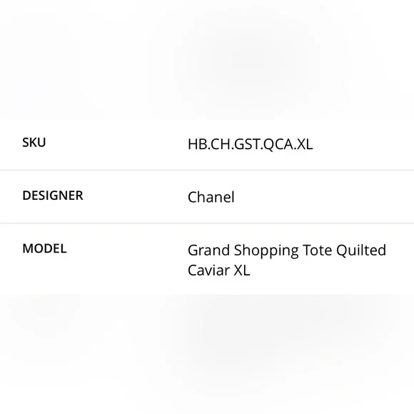 Authentic****CHANEL*** Caviar Grand Shopping Tote ** GREAT CONDITION (no Bag) - Picture 3 of 11